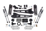 5.5 Inch Lift Kit W/ Radius Arm - Ram 3500 W/ Rear Air Ride (13-18) 4WD - Gas BDS Suspension Suspension Lift Kit  AXOPROS