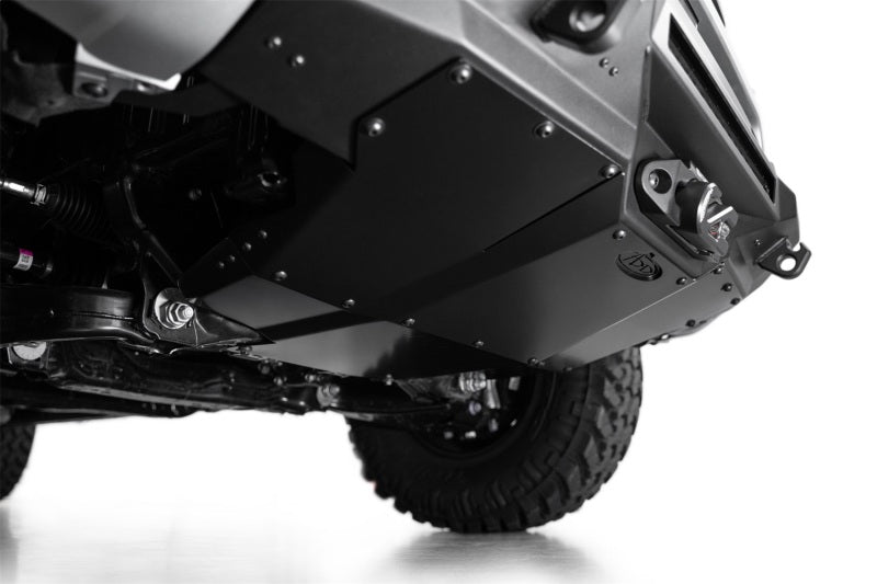 Addictive Desert Designs 2024 Toyota Tacoma Stealth Center Mount Winch Front Bumper Addictive Desert Designs Bumpers - Steel  AXOPROS