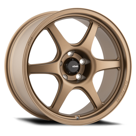 Konig Konig Hexaform 15x7.5 4x100 ET35 Matte Bronze Wheels - Cast aftermarket performance part