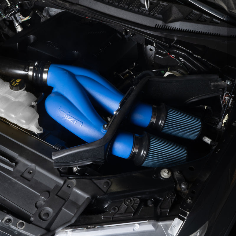 Injen 15-25 Ford F-150 V6-3.5L Twin Turbo PF Cold Air Intake System - Race Blue Injen Cold Air Intakes  AXOPROS