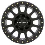 Method MR305 NV HD 17x8.5 0mm Offset 8x6.5 130.81mm CB Matte Black Wheel Method Wheels Wheels - Cast  AXOPROS