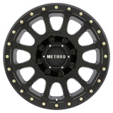 Method MR305 NV HD 18x9 +18mm Offset 8x6.5 130.81mm CB Matte Black Wheel Method Wheels Wheels - Cast  AXOPROS