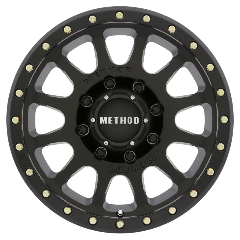Method MR305 NV HD 18x9 +18mm Offset 8x180 130.81mm CB Matte Black Wheel Method Wheels Wheels - Cast  AXOPROS