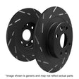 EBC 2016+ Honda Civic (Excl Si) USR Blackdash Sport Slotted Rear Rotors EBC Brake Rotors - Slotted  AXOPROS