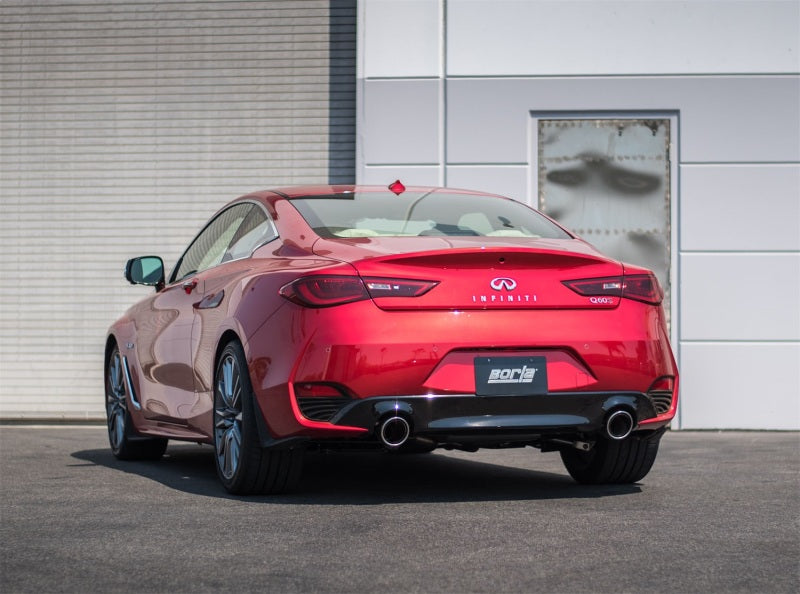 Borla 2017 Infiniti Q60S 3.0T V6 S Type Catback Exhaust Borla Catback  AXOPROS