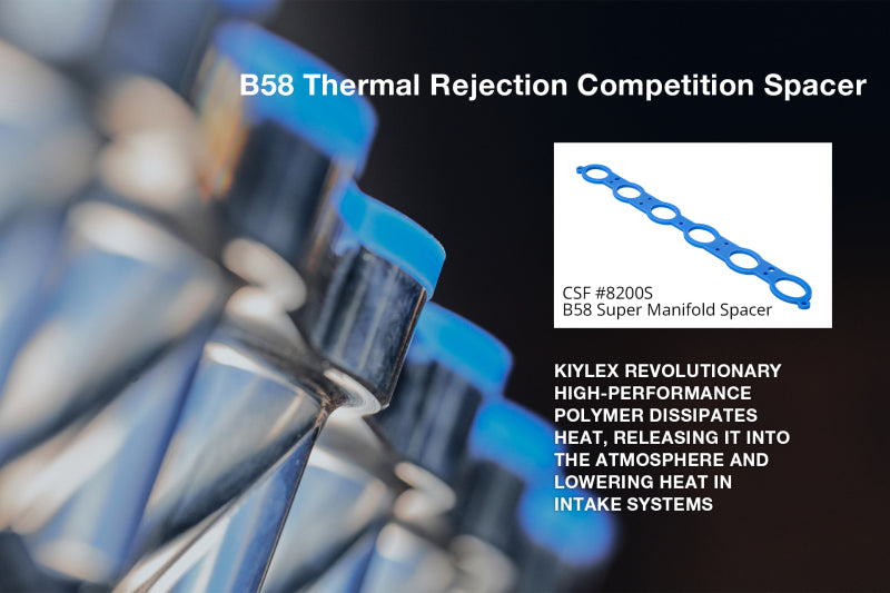 CSF B58 Thermal Rejection Competition Spacer (For Super Manifold 8200) CSF Intake Gaskets  AXOPROS