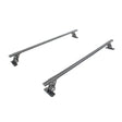 Go Rhino 15-22 Ford F-150 / 07-21 Toy. Tundra XRS Cross Bars Kit - Tex Blk (Attch Tonneau Cvr T-Trk) Go Rhino Truck Bed Rack  AXOPROS