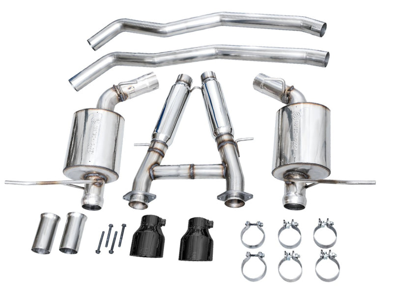 AWE Tuning 18-23 Dodge Durango SRT & Hellcat Touring Edition Exhaust - Diamond Black Tips AWE Tuning Catback  AXOPROS