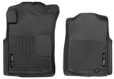 Husky Liners 05-11 Toyota Tacoma Pickup(Crew / Ext / Std Cab) X-Act Contour Black Front Floor Liners Husky Liners Floor Mats - Rubber  AXOPROS