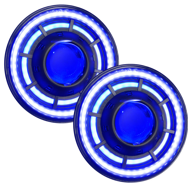 Oracle Oculus 7in ColorSHIFT Bi-LED Projector Headlights for Jeep Wrangler JK SEE WARRANTY ORACLE Lighting Headlights  AXOPROS