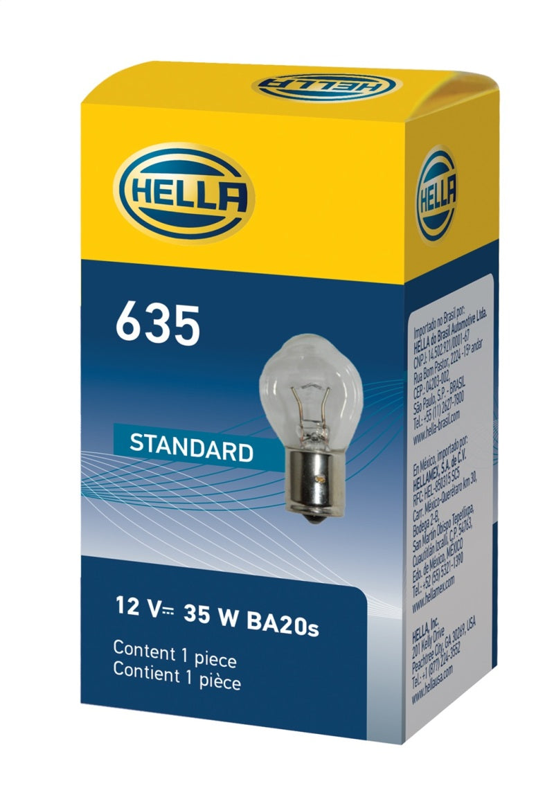 Hella Bulb 635 12V 35W Ba20S B11 F2 (MOQ 10) Hella Bulbs  AXOPROS