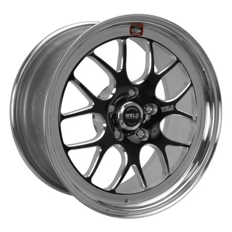 Weld S77 18x5 / 5x4.5 BP / 2.1in. BS Black Wheel (High Pad) - Non-Beadlock Weld Wheels - Forged  AXOPROS