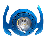 NRG Quick Release Kit Gen 4.0 - Blue Body / Blue Ring w/ Handles NRG Quick Release Adapters  AXOPROS