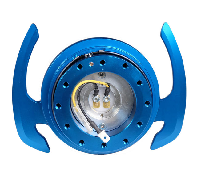 NRG Quick Release Kit Gen 4.0 - Blue Body / Blue Ring w/ Handles NRG Quick Release Adapters  AXOPROS