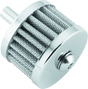 Bikers Choice Chrome 3/8 Inch Breather Filter With Bolt Bikers Choice Air Intake Components  AXOPROS