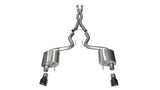 Corsa 2015-2017 Ford Mustang GT Fastback 5.0 3in Xtreme Cat Back Exhaust w/ Dual Black 4.5in Tips CORSA Performance Catback  AXOPROS