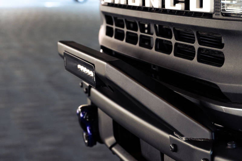 DV8 Offroad 21-22 Ford Bronco Factory Modular Front Bumper Bull Bar DV8 Offroad Bumpers - Steel  AXOPROS
