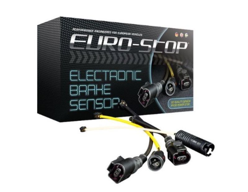 Power Stop Mercedes-Benz (Various Fitments) Front or Rear Euro-Stop Electronic Brake Pad Wear Sensor PowerStop Brake Hardware  AXOPROS