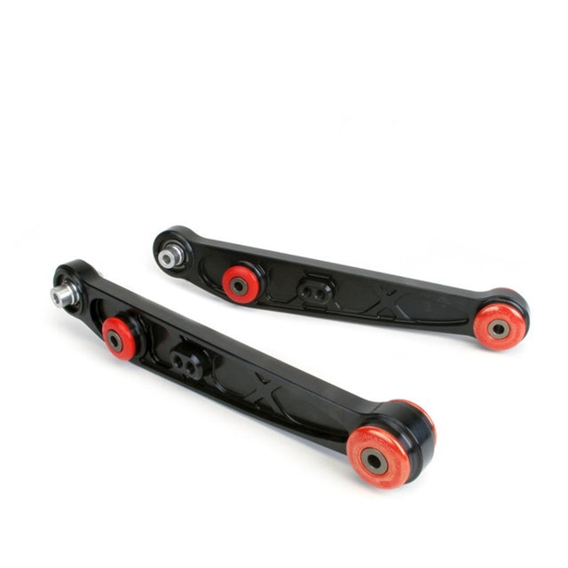 Skunk2 Honda/Acura EG/DC Alpha Series Rear Lower Control Arm Set - Black Skunk2 Racing Control Arms  AXOPROS