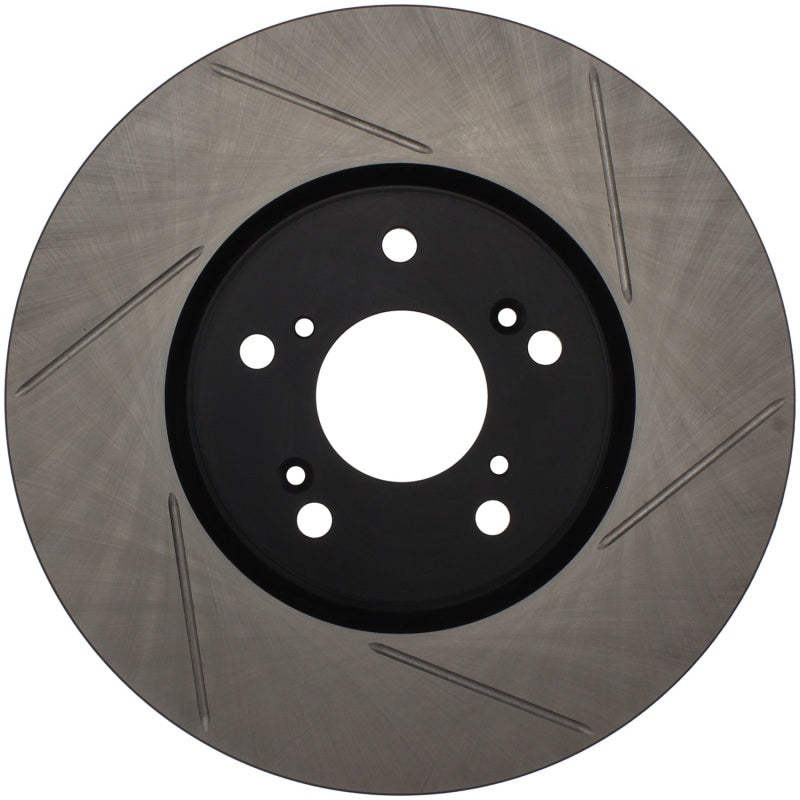 StopTech Power Slot Slotted 04-08 Accura TL (Brembo Caliper) Front Right Rotor Stoptech Brake Rotors - Slotted  AXOPROS
