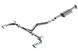 Borla 22-23 Subaru BRZ/Toyota GR86 2.4L RWD AT/MT S-Type Catback Exhaust - Polished Tips Borla Catback  AXOPROS