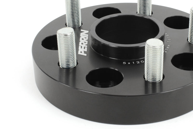 Perrin 17-18 Honda Civic Type R 64.1mm Hub 5x120 27mm Wheel Spacers (One Pair) Perrin Performance Wheel Spacers & Adapters  AXOPROS