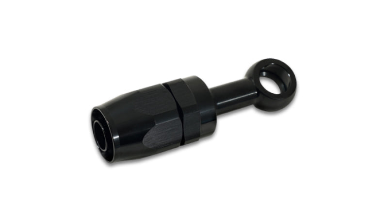 Vibrant -8AN Banjo Hose End Fitting for use with M18 Banjo Bolt - Aluminum Black Vibrant Fittings  AXOPROS