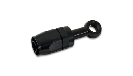 Vibrant -10AN Banjo Hose End Fitting for use with M14 or 9/16in Banjo Bolt - Aluminum Black Vibrant Fittings  AXOPROS