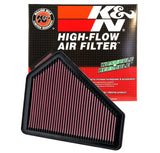 K&N Replacement Air Filter CADILLAC CTS/CTS-V 3.6L-V6; 2008 K&N Engineering Air Filters - Drop In  AXOPROS