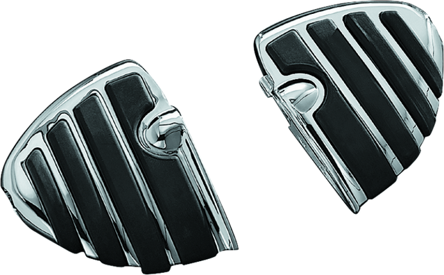 Kuryakyn ISO Wing Mini Boards Without Male Mount Adapter Chrome Kuryakyn Running Boards  AXOPROS