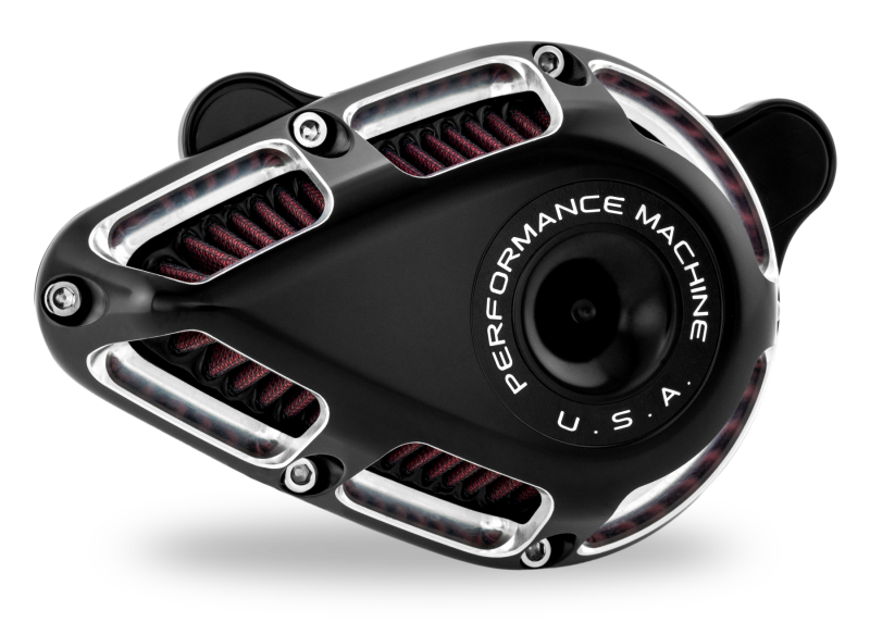 Performance Machine 23-Up CVO, 2024 Touring Jet Air Cleaner - Contrast Cut Performance Machine Air Filters - Direct Fit  AXOPROS