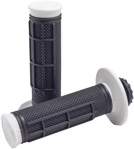 ProTaper Pro Series Clamp On 1/2 Waffle White/Black ProTaper Grips  AXOPROS