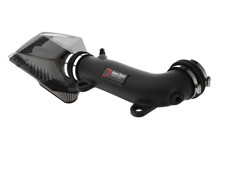 aFe Super Stock Induction System Pro Dry S Media Jeep 18-21 Wrangler JL / 20-21 Gladiator JT V6-3.6L aFe Cold Air Intakes  AXOPROS