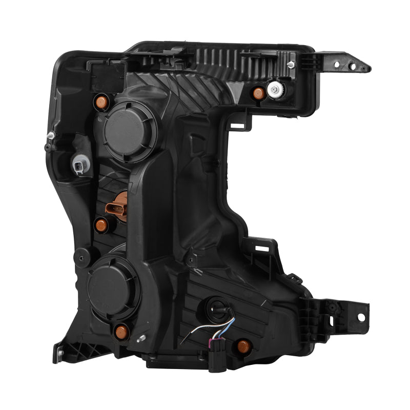 AlphaRex 20-22 Ford F-250/350/450 SD NOVA-Series LED Proj Headlights Alpha-Bk w/Acv Light SS & SBDRL AlphaRex Headlights  AXOPROS