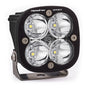 Baja Designs Squadron Sport Spot Pattern Black LED Light Pod - Clear Baja Designs Light Bars & Cubes  AXOPROS