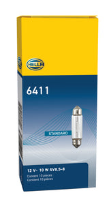 Hella Universal Clear 12V 10W 10x41mm T3.25 Bulb Hella Driving Lights  AXOPROS