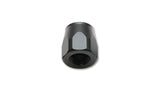 Vibrant -4AN Hose End Socket - Black Vibrant Fittings  AXOPROS