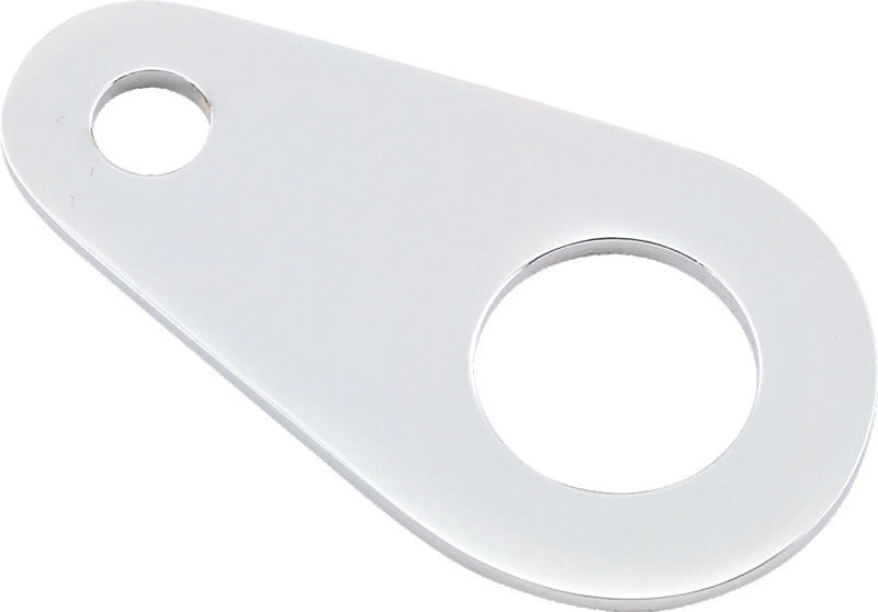 Bikers Choice Chrome Custom Single Hole Universal Ignition Switch Bracket Replaces H-D 69024-77 Bikers Choice Switch Panels  AXOPROS