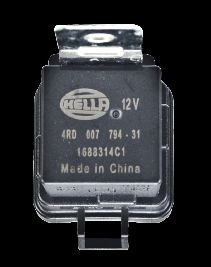 Hella 12V 20/40 Amp SPDT RES Relay with Weatherproof Bracket - Single Hella Light Accessories and Wiring  AXOPROS