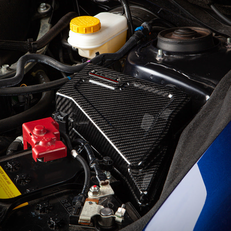 Cobb 08-21 Subaru WRX/STI (2018 Type RA / 2019 S20) Redline Fuse Cover - Gloss Finish COBB Engine Covers  AXOPROS