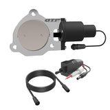 QTP 3.5in Bolt-On QTEC Electric Cutout Valve - Single QTP Exhaust Cutouts  AXOPROS