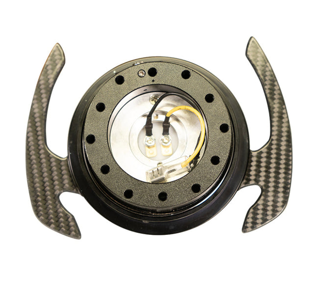 NRG Quick Release Kit Gen 4.0 - Black Body / Black Ring w/ CF Handles NRG Quick Release Adapters  AXOPROS