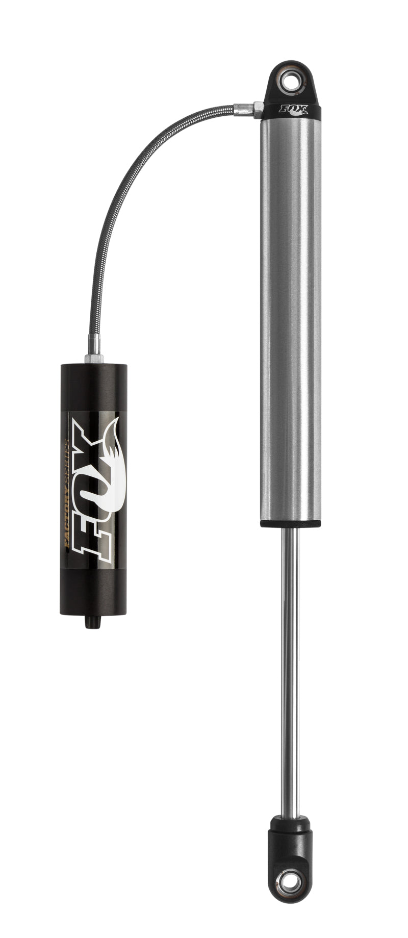 Fox 2.0 Factory Series 8.5in. Smooth Body Remote Reservoir Shock 5/8in. Shaft (30/90 Valving) - Blk FOX Shocks and Struts  AXOPROS