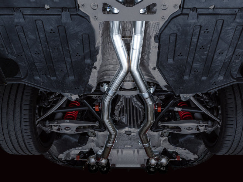 AWE Track Edition Catback Exhaust for BMW G8X M3/M4 - Diamond Black Tips AWE Tuning Catback  AXOPROS