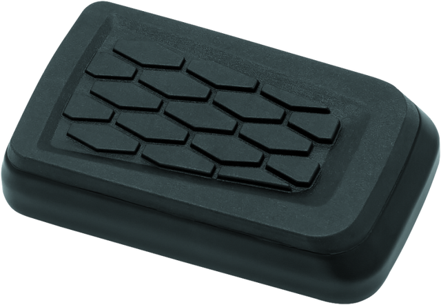 Kuryakyn Hex Brake Pedal Pad Black Kuryakyn Pedals  AXOPROS