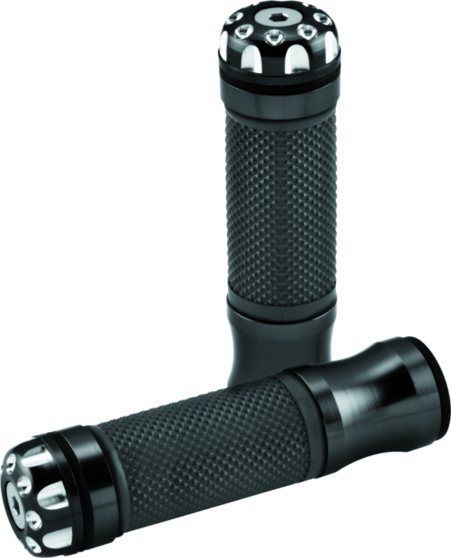BikeMaster Grips 135mm Revolver Barend Grips - Black BikeMaster Grips  AXOPROS