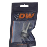 DeatschWerks 10AN ORB Male to 5/16in Male EFI Quick Connect Adapter - Anodized DW Titanium DeatschWerks Fuel Components Misc  AXOPROS