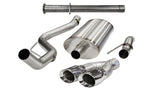 Corsa 2011-2014 Ford F-150 Raptor 6.2L V8 145in Wheelbase Polished Xtreme Cat-Back Exhaust CORSA Performance Catback  AXOPROS