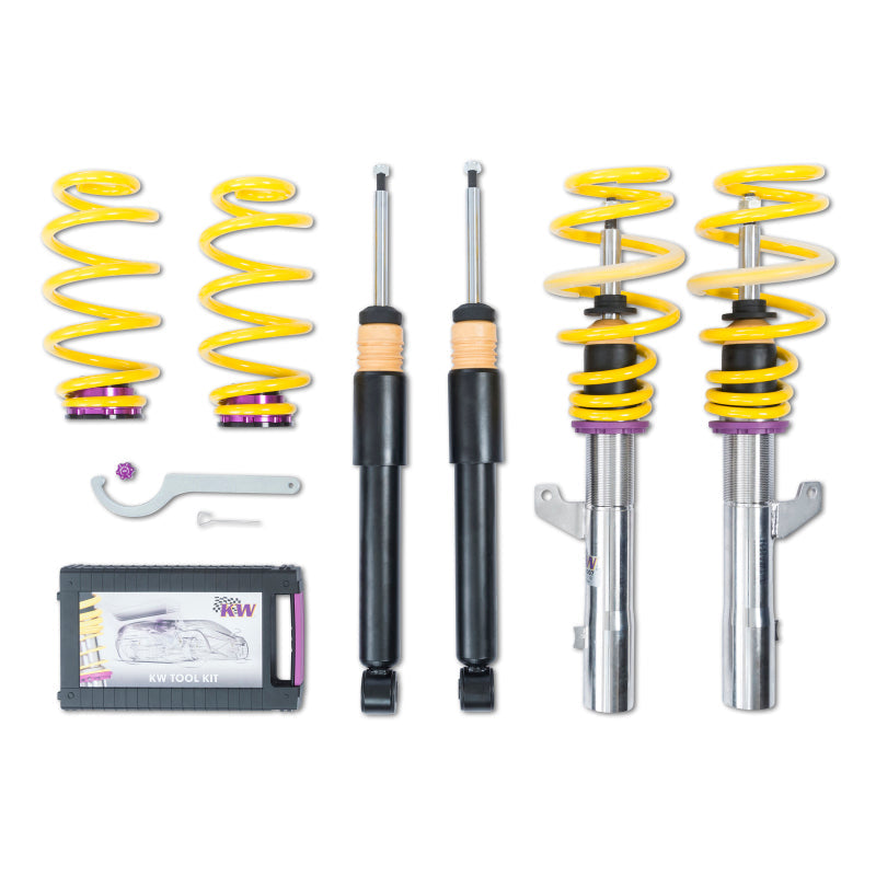 KW Coilover Kit V1 Audi A3 (8P) FWD all engines w/o electronic dampening control KW Coilovers  AXOPROS