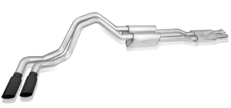 Stainless Works 20-21 Ford F-250/F-350 7.3L 304SS Legend Catback w/ 4in Matte Black Tips Stainless Works Catback  AXOPROS